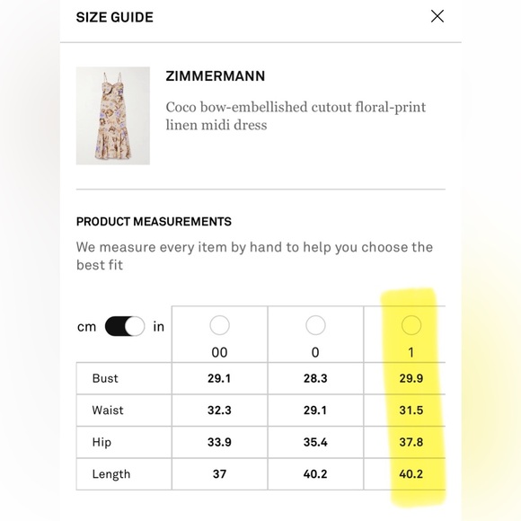 Zimmermann COCO TIE FRONT MIDI LINEN DRESS AU 1= US 6 NWOT - Picture 6 of 17